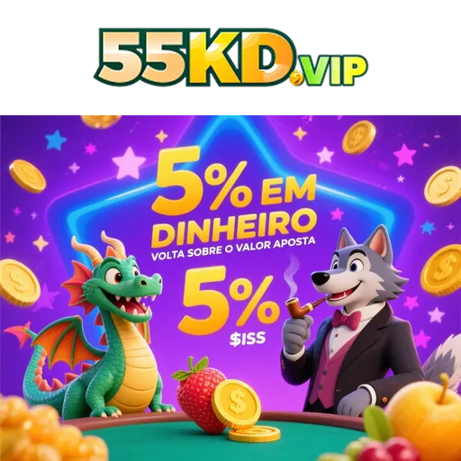 55KD Indique amigos para receber um bônus